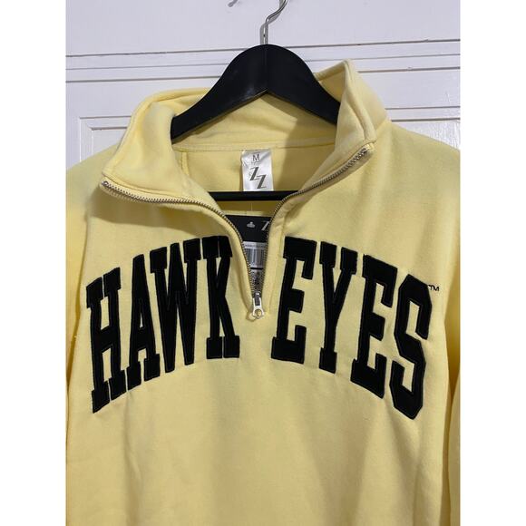 NWT Iowa Hawkeyes 1/4-Zip Sweatshirt Size M - Picture 2 of 8